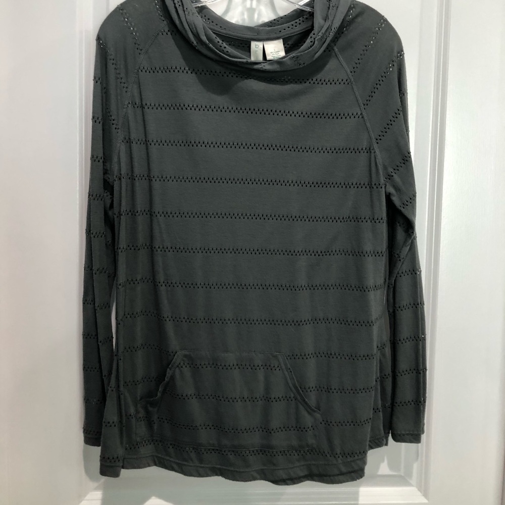 Brisa Light weight Gray hoodie, Sz L